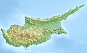 Bild: http://commons.wikimedia.org/wiki/File:Cyprus_relief_location_map.jpg CC BY-SA 3.0