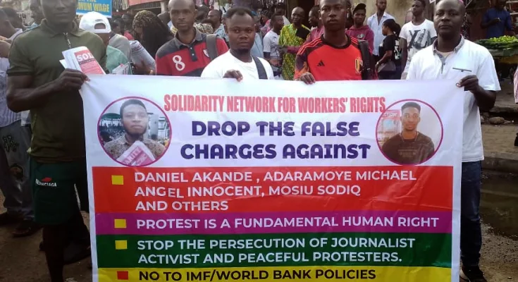 Protest in Lagos, 1.10.24